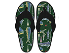 Karma Zen Fish Pattern Sandals